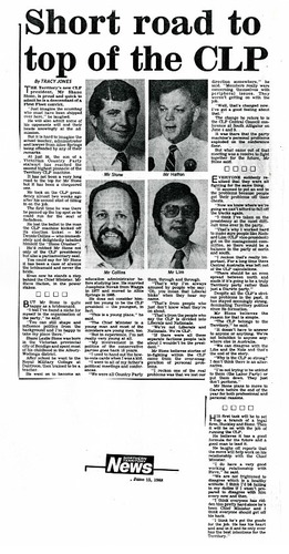 Preview medium nt news tracey jones  short road to the top of the clp  15 june 1988