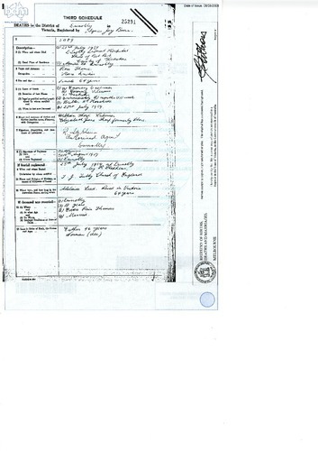 Preview medium death certificate rose thomas nee thorp 23 july 1959