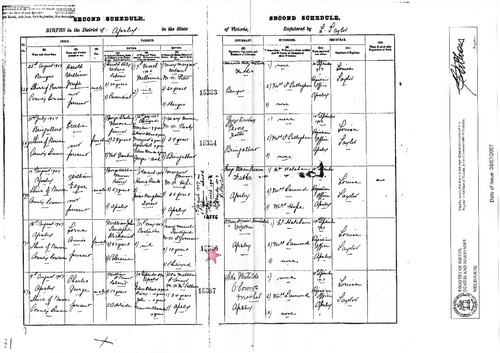 Preview medium birth certificate of lorna a sandiford 10 august 1907