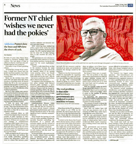 Preview medium afr  former nt chief wishes we never had the pokies  