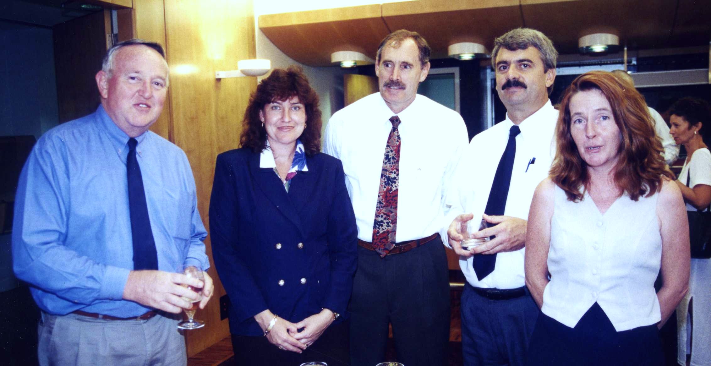 Shane Frew Chief Ministers marking the retirement of Tom Baker | The Stone Family ...