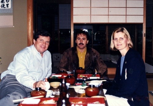 Medium shane stone  gary shipway and josie stone japan 21 october 1994